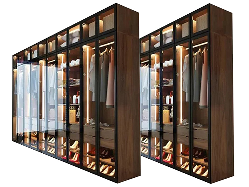Italy Style Wood Wardrobe