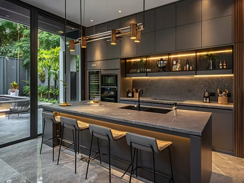 European Style Modern Kitchen Cabinet