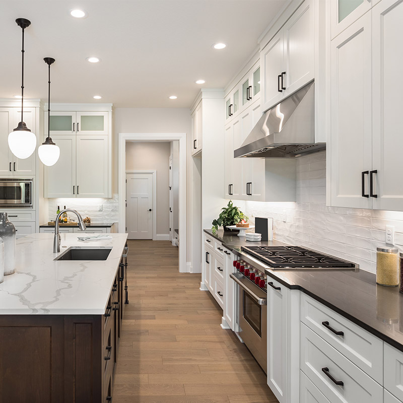 wood kitchen cabinet set
