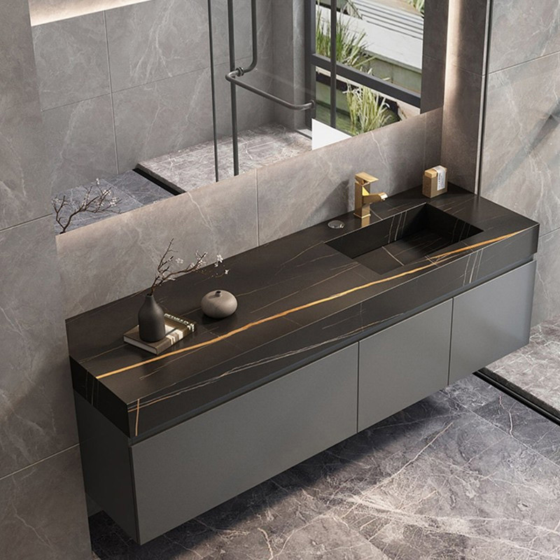 bathroom vanity with sink