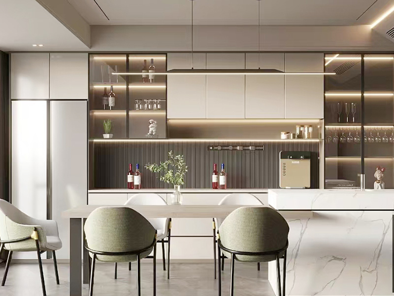 Modular Kitchen Cabinets with Islands Design