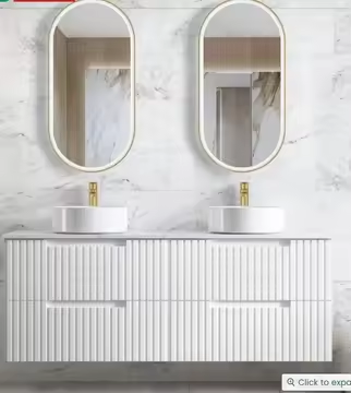 Wie sieht der beliebte Gitter-Badezimmerschrank aus?